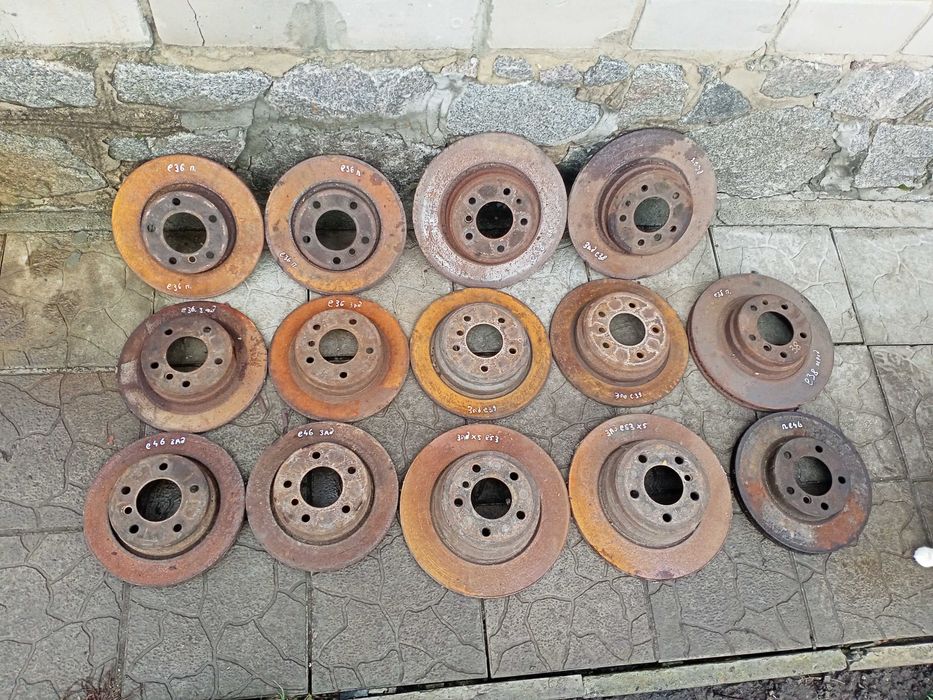 тормозні диски, задні передні bmw e39.e38,e34,e36,e46,e53