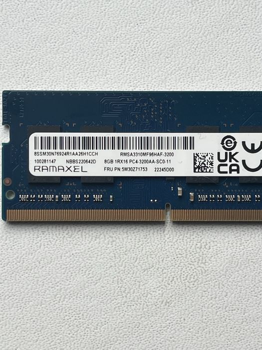 RAM DDR4 8GB 3200MHz SODIMM для ноутбука