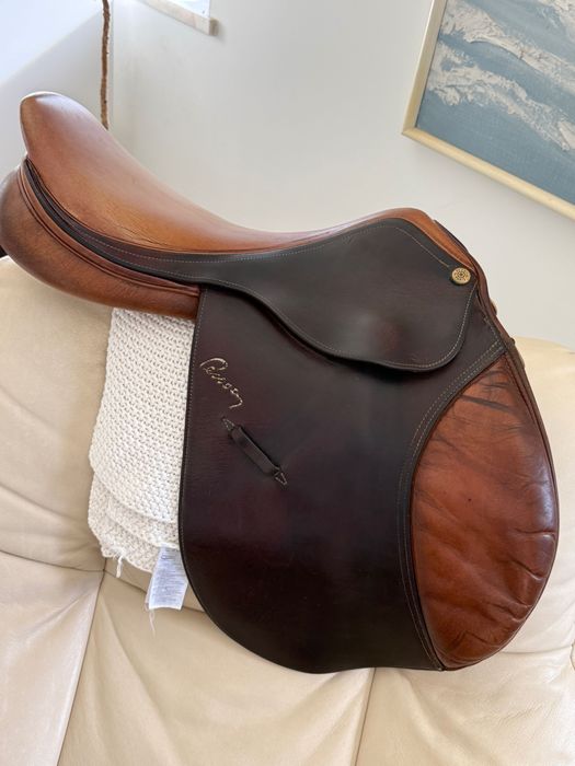 Arreio Pessoa de obstáculos 17,50 em muito bom estado