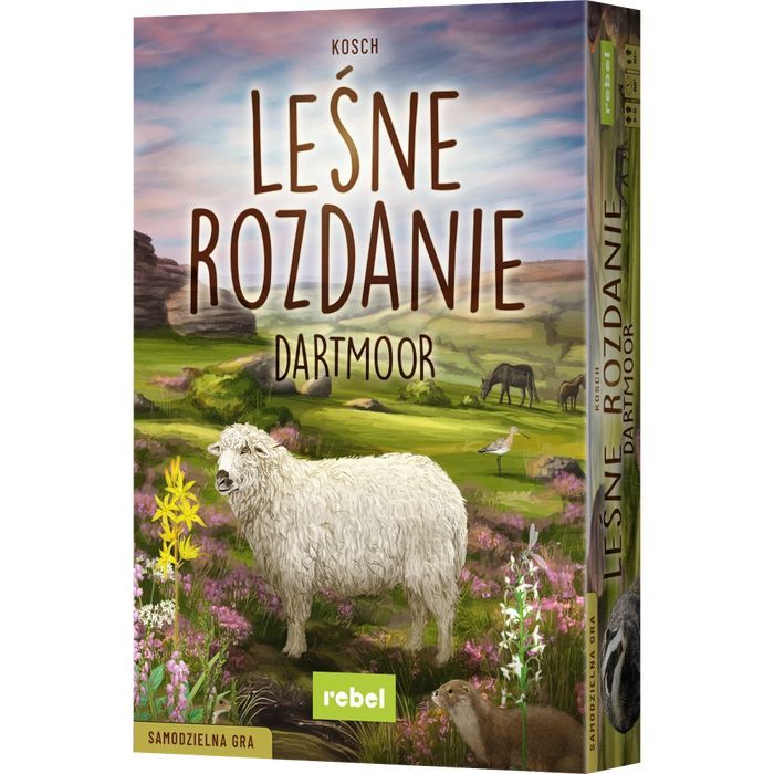 Leśne rozdanie. Dartmoor. Rebel. Nowy Produkt