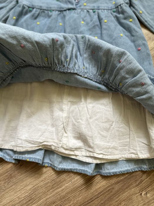 Куртка Zara 4-5 р / джинсова сукня 4-5 р