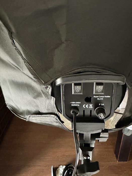 Conjunto de 2 Softbox, novo, nunca foi usado