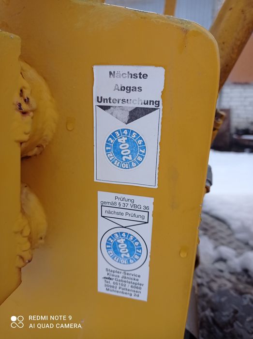 Вилочнй Навантажувач O&K