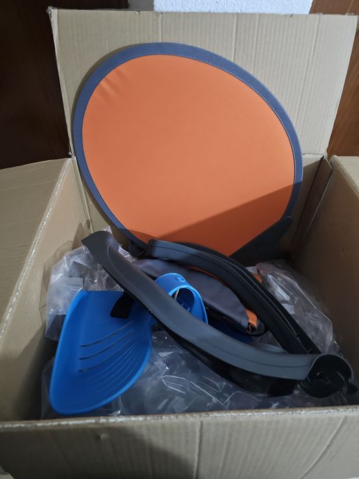 Triciclo evolutivo COMPLETO Feber Baby Plus Music azul.