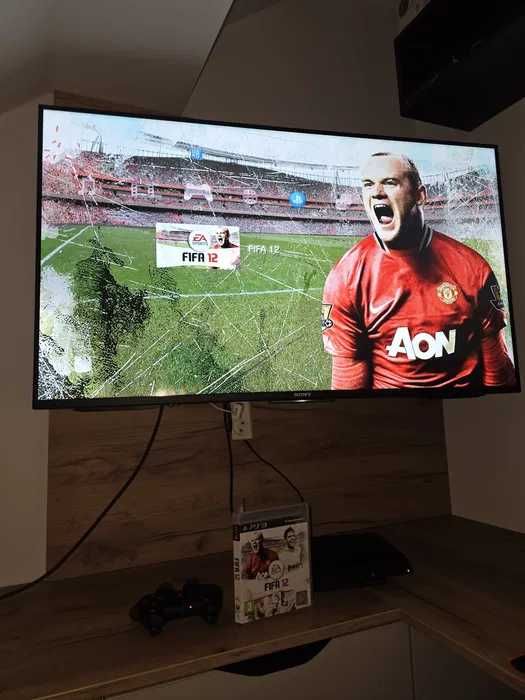 PlayStation 3 PS3 Super Slim 500GB + Oryginalny Pad + FIFA 12 | Komplet!
