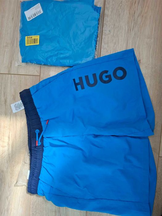 Nowe spodenki Hugo Boos / 2 pary  r. 140