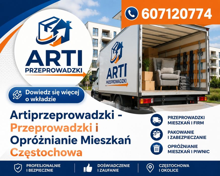 Tani Transport  Przewóz Mebli Przeprowadzki