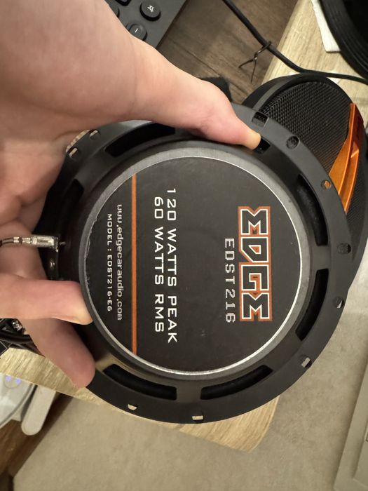 Коаксиальные динамики  edge edst 216 e6