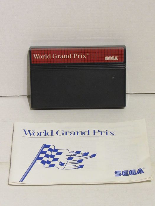 Complete Sega Master System World Grand Prix Game64738679918722124