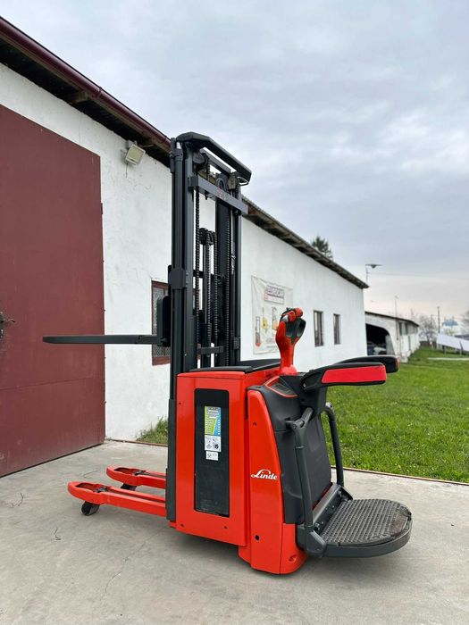 Штабелер навантажувач 1380* Linde L14АР 1,4т 530см