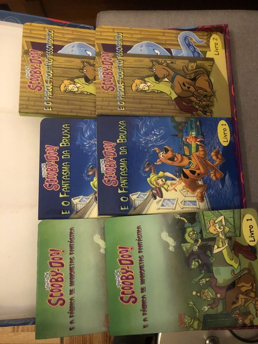 Colecao de 6 livros: socooby-doo (novo)