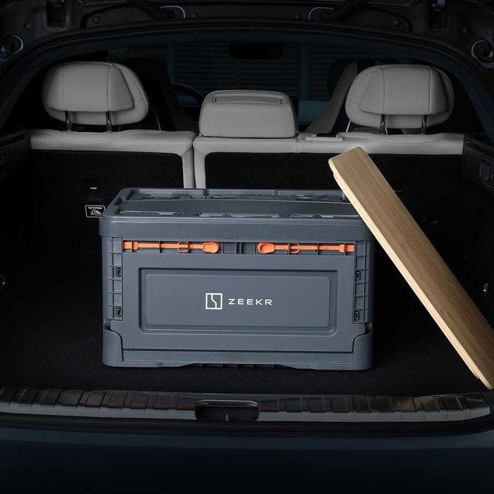Оригинальный складной ящик Zeekr, органайзер в багажник