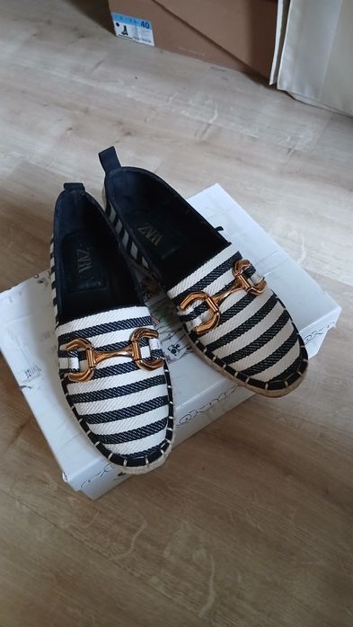 Скидка!Эспадрильи коттон ZARA.38р.