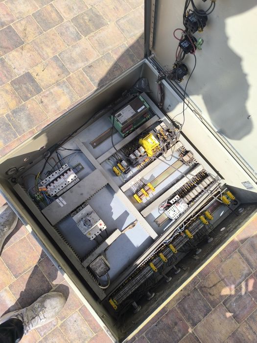 Szafa elektryczna Sick  Schneider Siemens zasilacz 24V