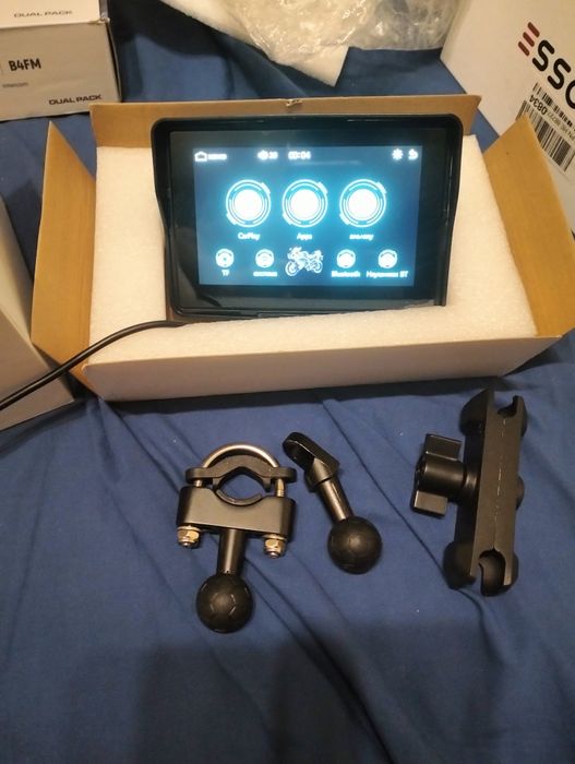 Навигатор ,Карплей для Мотоцикла ,самоката ESSCOO