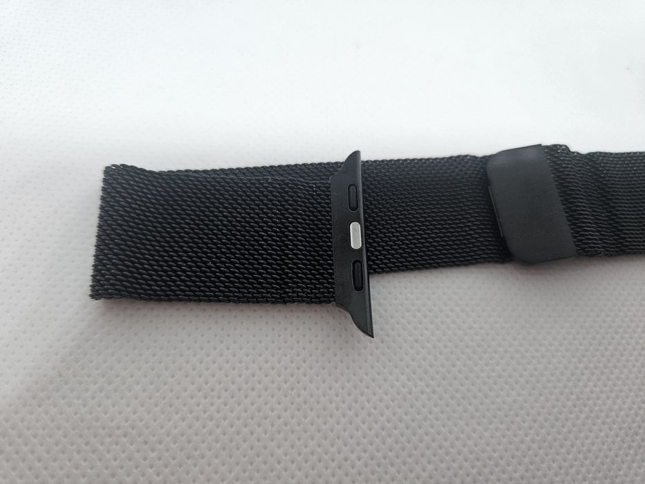 Pasek do Apple Watch 38/40/41/42 mm – metalowy mesh czarny – nowy