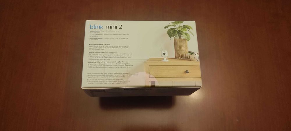 Nova Blink Mini 2 – Câmara de Segurança com Visão Noturna