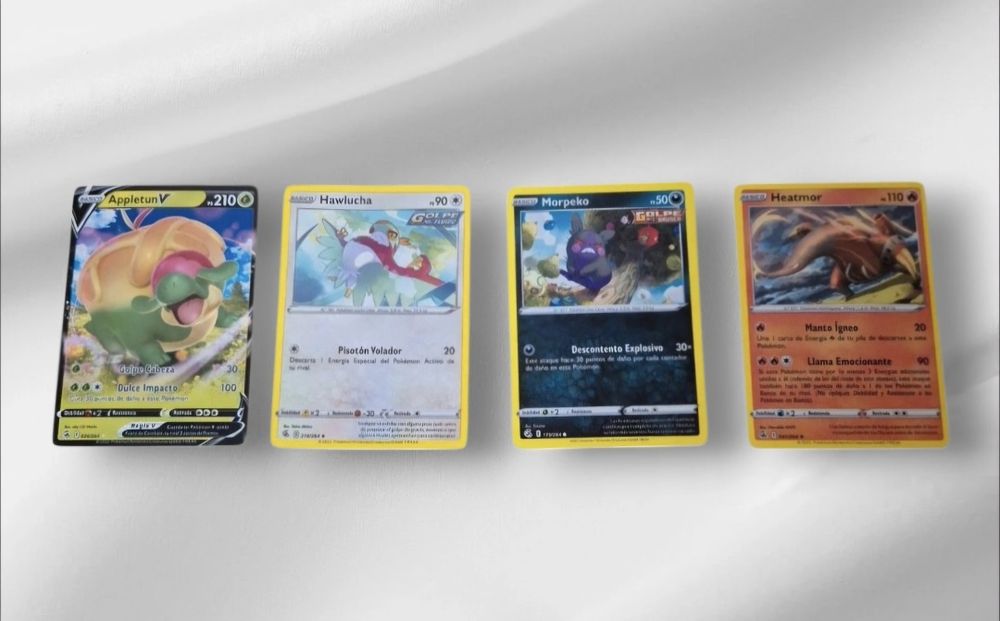 Cartas Pokemon com Caixa