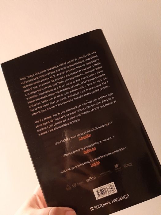 Livro "After" de Anna Todd