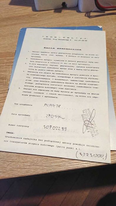 CB Radio Alan 28 + 2 anteny + transformator.