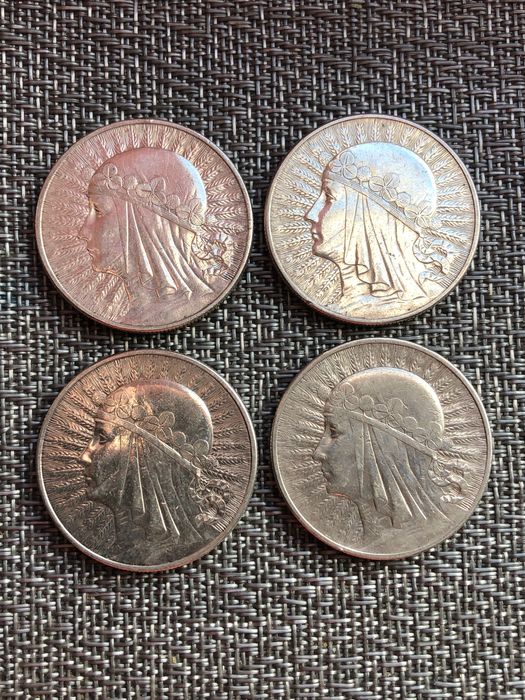 Głowa kobiety  10 zł  1932 rok