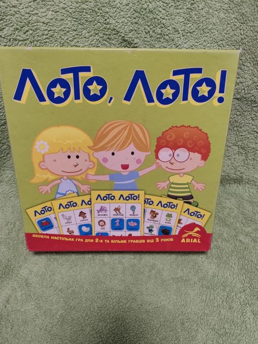 Настільна дитяча гра Лото