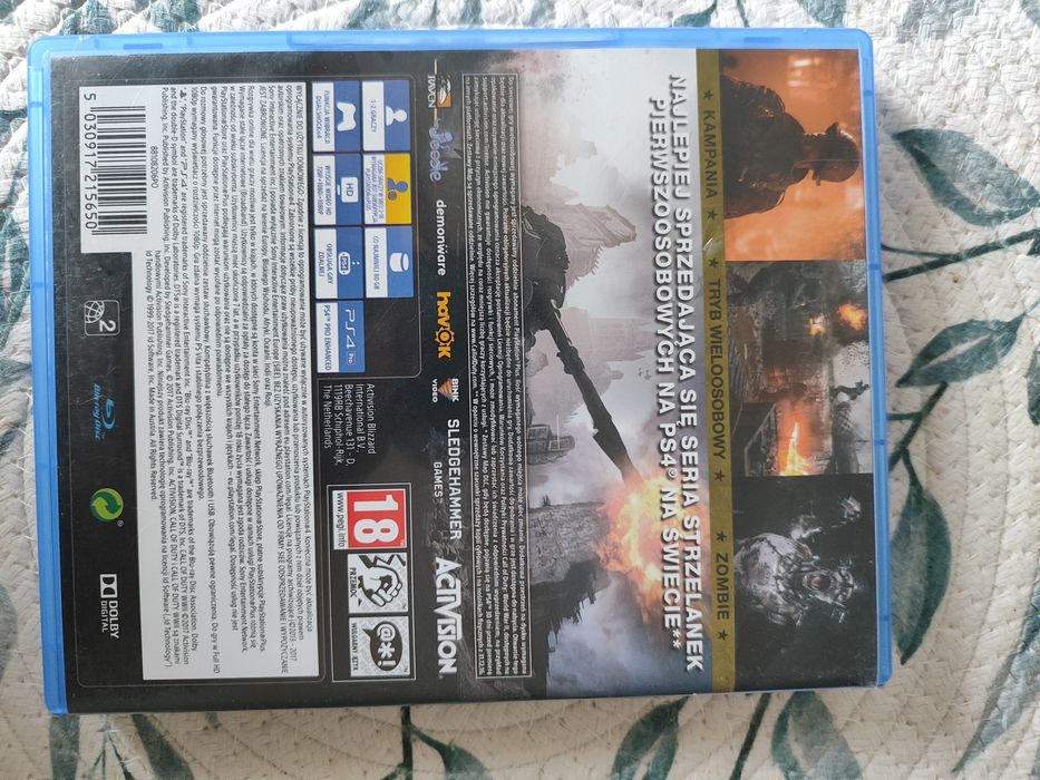 Call od duty wwII Pl z  dubbingiem