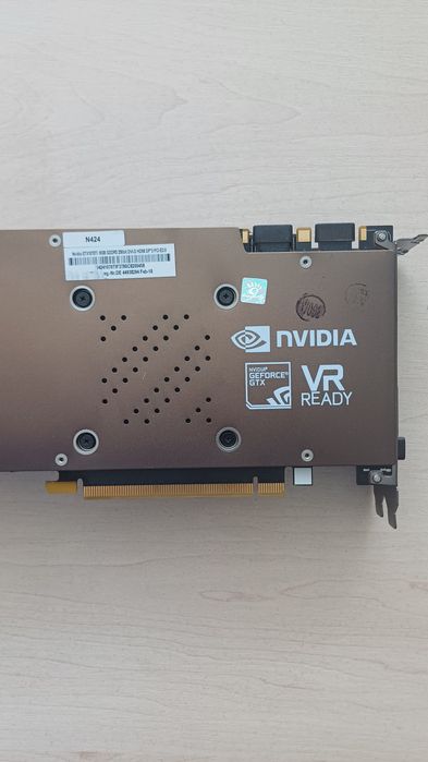 Відеокарта Manli GeForce GTX 1070TI  8 ГБ  GDDR5