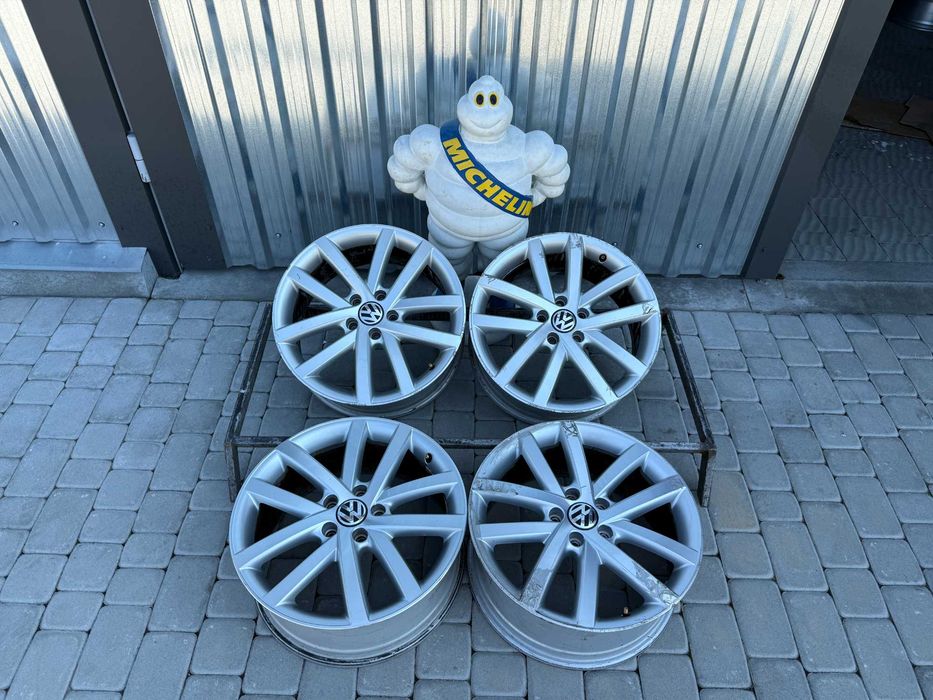 Диски VW R18 5x112 7,5J ET51 Golf GTI Jetta Skoda Octavia Audi A3 Seat