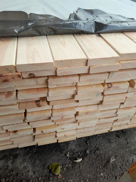 Deska heblowana sucha obrabiana  sosnowa 22mm