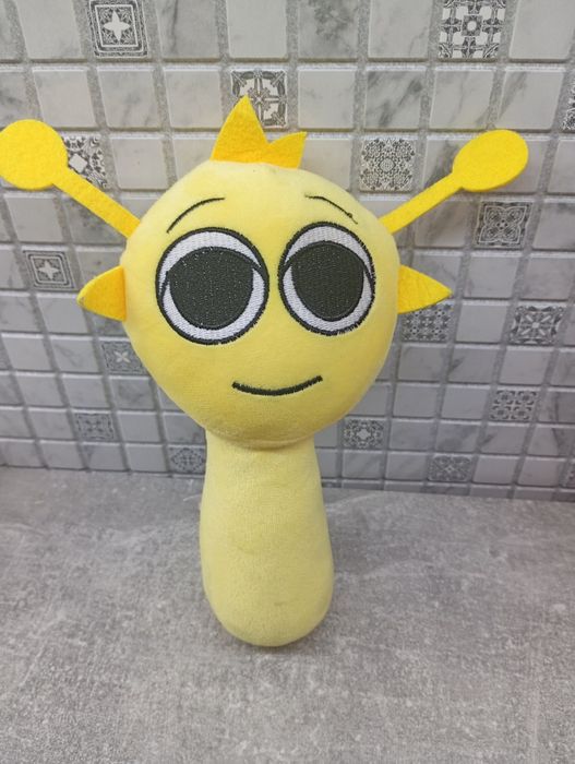 Maskotka Sprunki SIMON żółty