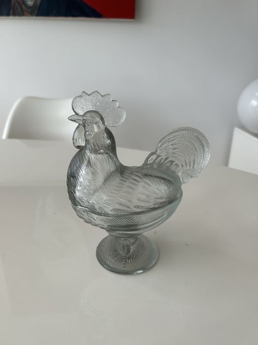 Taça de Vidro Galo
