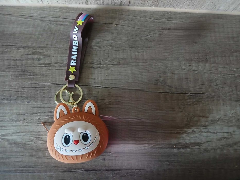 Portfel Labubu brąz