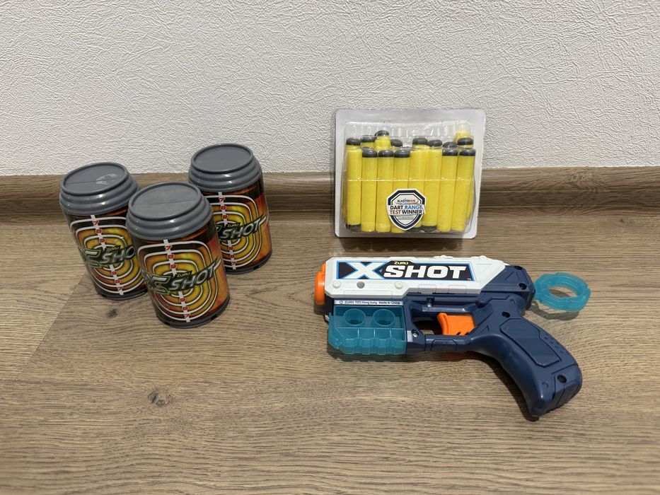 Бластер xshot nerf з цілями на патронами