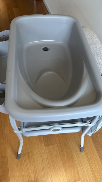 Banheira cuddle & bubble (muda fraldas)