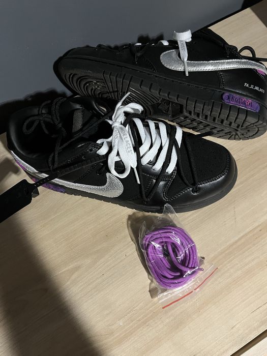 Buty nike dunk x offwhite