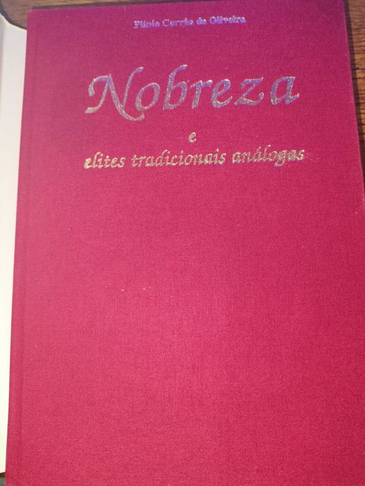 Livro Nobreza e elites tradicionais análogas Plínio Corrêa de Oliveira