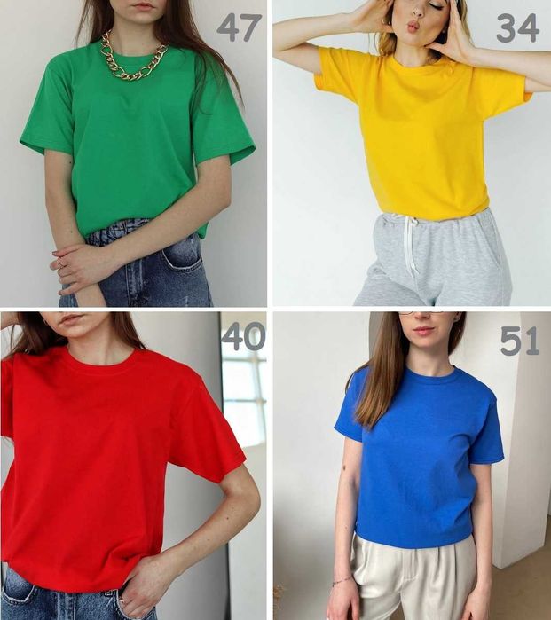 Базова оверсайз футболка 100% бавовна fruit of the loom valueweight