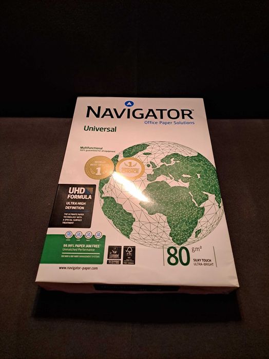 Papier ksero NAVIGATOR, A3, 80 g/m2 (1 Ryza)