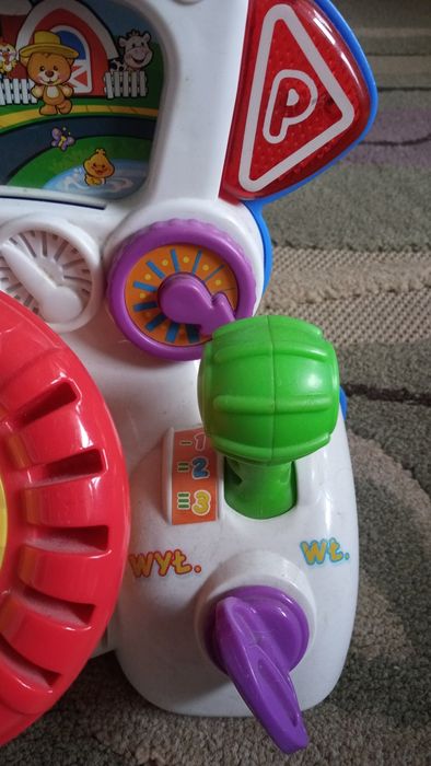 Interaktywna kierownica Fisher Price