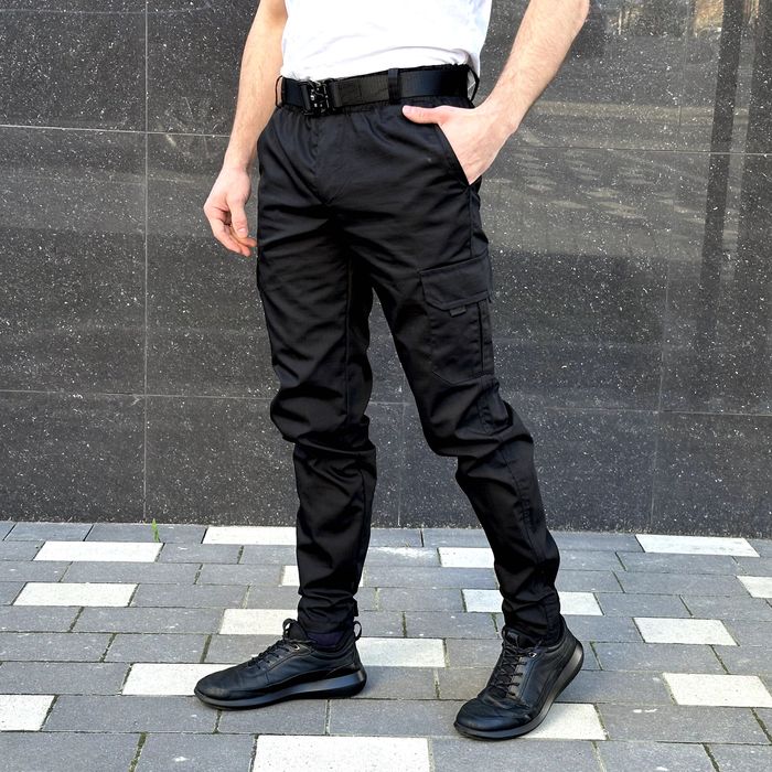 Чоловічі утеплені карго штани /зимові брюки/