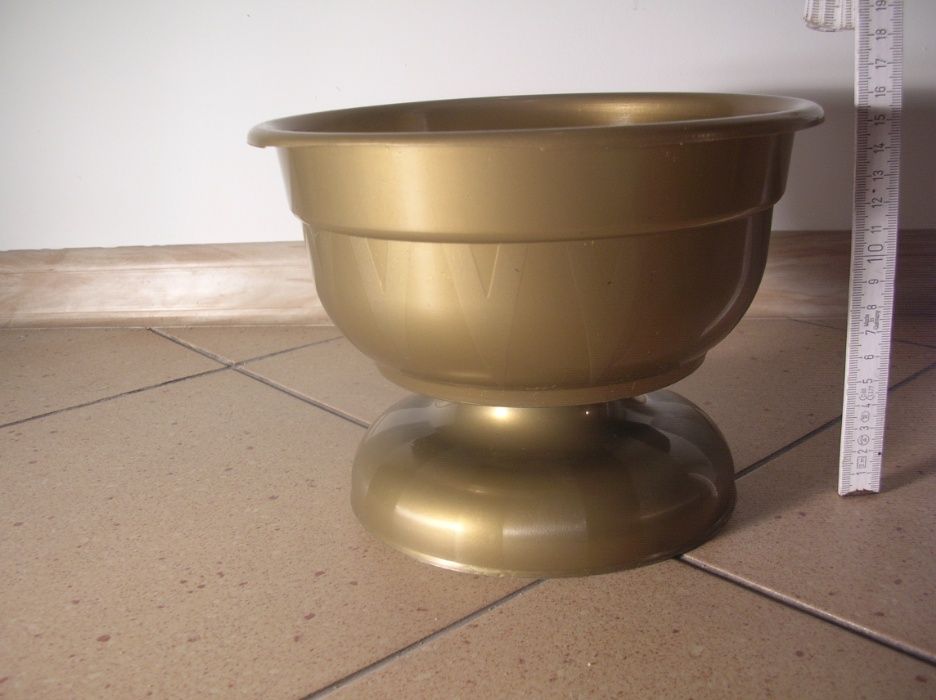 Gazony 22cm ZŁOTE 2,3L na stroiki Miski 1szt G22VRB