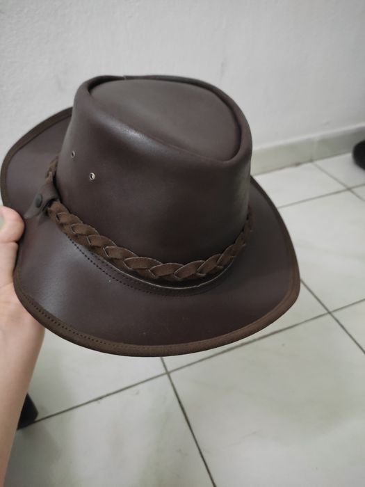 Chapéu de pele artesanal