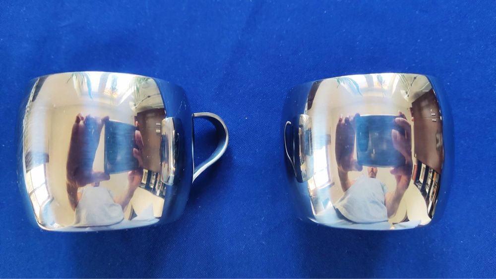 Filiżanki ze stali nierdzewnej Tramontina Inox Brasil