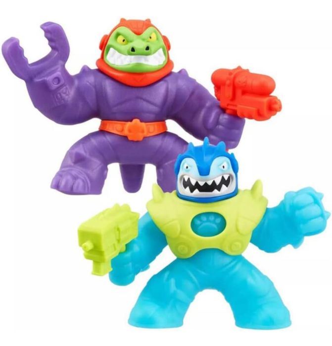 Goo Jit Zu Galaxy Blast Trash vs Rock Jaw Гу Джи Цу оригінал