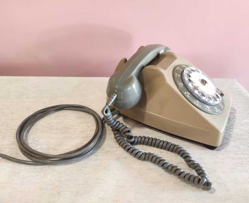 Telefone antigo de disco