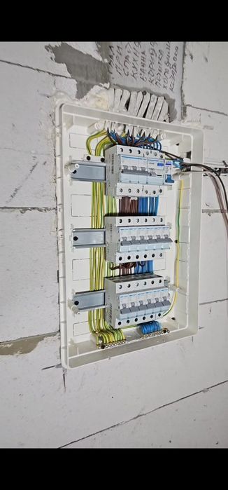 Електрика, підключення щитків, електика по дому і тд Ковель і район