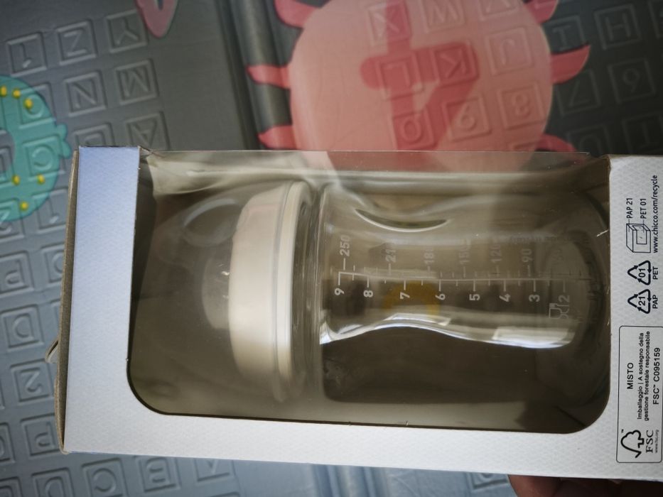 Пляшечка скло Natural Feeling NEW