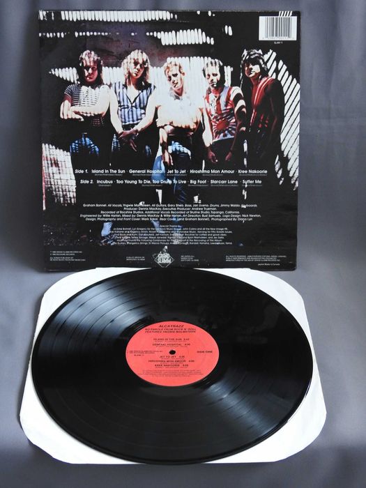Alcatrazz No Parole From Rock 'N' Roll LP 1983 USA пластинка NM Re1989