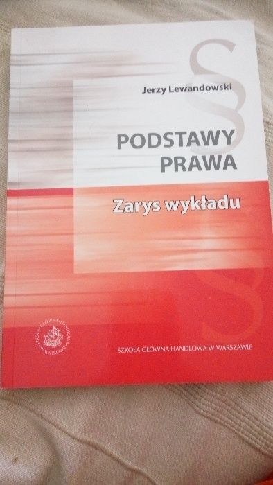 Podstawy prawa.Zarys wykladu Jerzy Lewandowski